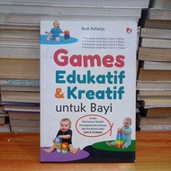 NEW ORIGINAL EDUCATIONAL & CREATIVE GAMES BOOK FOR BABIES - BUDI RAHARJO (F2)