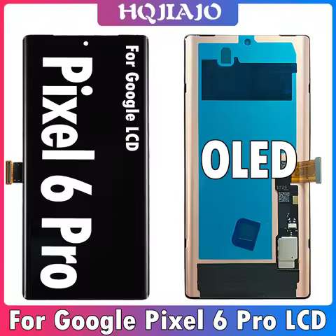 6.7" OLED For Google Pixel 6 Pro LCD Display Touch Screen Digitizer For Google Pixel 6Pro LCD G8VOU 