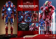 免運 【預定結束】HT HotToys 16 合金壓鑄鋼鐵俠3 MK7 開甲版 DS004