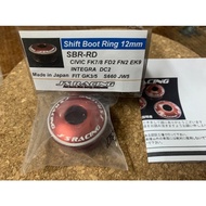 JSRACING Japanese Standard CIVIC EK9 2 EG6 FN2 FK8 Gear Leather Case Fixing Ring