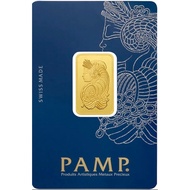 ATLANTIS GOLD(PAMP Suisse Lady Fortuna Gold Minted Bar - 10g (999.9)