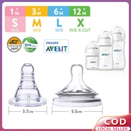 Baby Puting Susu Soft Teat for Avent &amp; Pigeon Natural Wide Neck Bayi Botol Silicon Nipple Anti Colic Pacifier BPA Free