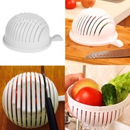 Salad Cutter Bowl - Salad Maker Vegetable Cutting Bowl Vegetable and Fruit Drainer