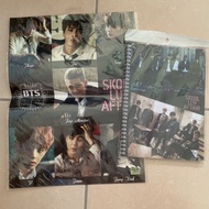BTS Merchandise Poster and notebook + FREE GIFT