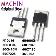 5pcs IPPN10L16 IPP3P03L04 IPP80CN10N IPP65C7225 IPP6R600C6 IPP60C7040 IPP60C7180 IPP4N0602 TO-220 Fi