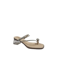 JWEST Crystal Jasmine Mid Block Sandal JW4C041CH