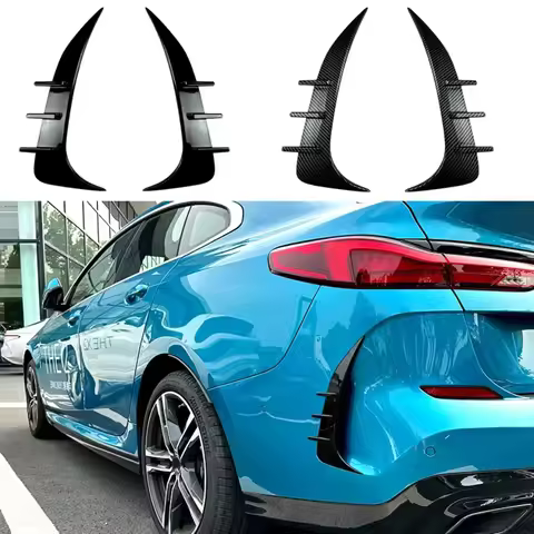 F44 Gran Coupe M Sport Rear Bumper Side Spoiler Air Vent Canard Splitter Tuning For BMW 2 Series 218