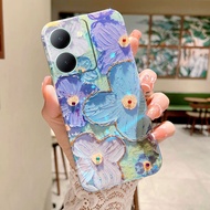 เคสVivo Y36 5G ลายดอกไม้สวยงาม ซิลิโคนนิ่ม เคสโทรศัพท์ vivo Y36 5G เคสมือถือ