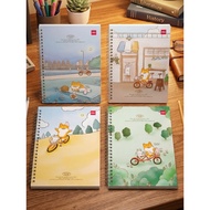 Deli NoteBook Spiral A5 Line LX-08 A5 Spiral Book