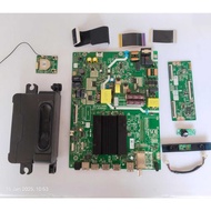 Q43QE PRISM+ 43"TV, MAIN BOARD, T-CON, POWER BUTTON,RIBBON CARD, WIFI CARD AND SPEAKER