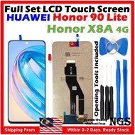 ORl NGS Brand Full Set LCD Screen Compatible For Honor X8A 4G / Honor X8A 5G / Honor X8b / Honor X9a