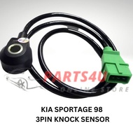 3 PIN KIA SPORTAGE 98', KIA CAREN  ENGINE KNOCK SENSOR (0K01D-18-921)