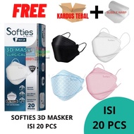 |EXPERT| Masker Softies 3D Isi 20 / Masker KF94 Softies