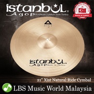 Istanbul Agop Cymbals 21" Xist Natural Ride Cymbal - Made in Turkey (XR21 XR 21)
