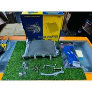 ESPADA RACING RADIATOR CURVE WITH HOSE COMPLETE SET [RAINBOW] SYM VF3I 185