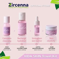 Vida Skin Travel Glow Set with Cleanser