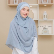 Hijab Galeria Instant Dua Muka Tudung Sarung 2layer/ Tudung Chiffon Sarung Dagu Tudung Instant Labuh