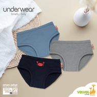 Promo Celana Dalam Velvet Junior PRINT / CD Anak Laki-Laki polos dan celana dalam anak perempuan | U