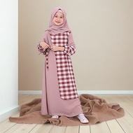 Ghamis Girls 7 8 Years Maxydress Long Dress Set Party Dress for Children Eid Gamis for 15 Years Old 