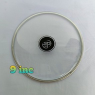 Head drum mica Darbuka 9 inch SP seif percussion clear transparent