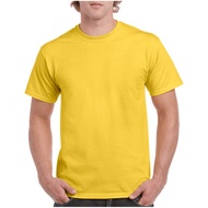 Tshirt Kosong 180gsm Cotton 100% Unisex Tees Plain Tshirt