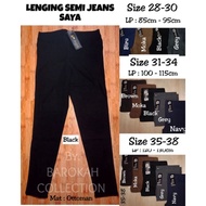 SAYA MY SEMI JEANS LEGGINGS