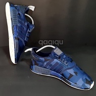 Adidas NMD R1 Fractal Camo Collegiate Navy EF4264 Size 42/27 Cm Second