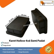 HOLLOW RUBBER LEGS 4x6 SEMI SOLID RUBBER TABLE LEGS HOLLOW IRON CHAIR RACK Rubber for Chair Legs Fur
