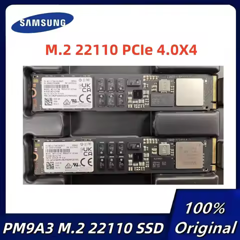 Brand New Samsung SSD PM9A3 960G 1.92T 3.84T M.2 22110 PCIe 4.0X4 Enterprise High Speed Solid State 