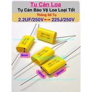 Speaker Capacitor, Speaker Protection Capacitor 2.2UF/250V-225J/250V Good Quality. Price of 5 Capaci