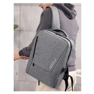 Men's Bag Men's Backpack with Usb Charger and Laptop Case