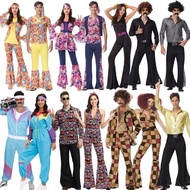 Halloween Costume - Women's Retro Hippie Disco Party Outfit | Couple Set