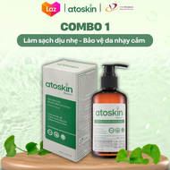 Sữa Tắm Viêm Da Cơ Địa ATOSKIN 200ML -Làm Sạch Dịu Nhẹ Vùng Viêm Da Khô Da Ngứa Ngáy Vảy Bong Tróc G