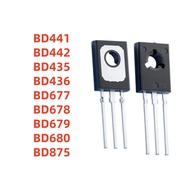 10-20Pcs NEW BD441 BD442 BD435 BD436 BD677 BD678 BD679 BD680 BD875 TO-126 MOS Transistor In Stock TS