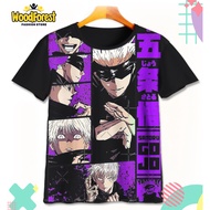 Jujutsu Kaisen Satoru Gojo v5 Kids T-Shirt Anime Satoru Gojo 3D Printing Manga Kids Clothes For Ages