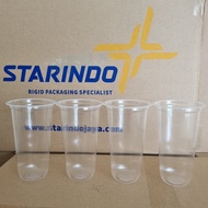 Starindo 22oz Oval Plastic Cup, Thickness 9.5 grams