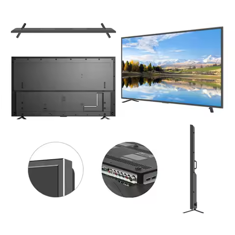 100 Inch Big Size Full Hd Led Tv 4K Double Tempered Glass 120Hz Smart Television Led Tv Smart TV wit