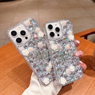 Handmade Bling Crystal Diamond Phone Case For iPhone 5 5S 6 6S 7 Plus 8 Plus + X XR XS MAX SE 2020 S