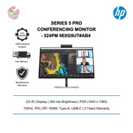 HP Series 5 Pro 23.8 inch FHD USB-C Conferencing Monitor - 524pm 9E0G9UT#AB4