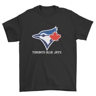 Ready stock Toronto Blue Jays mlb custom print premium cotton tshirt extra size unisex men women XXS