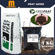 M.Machinery 1kg Free Peat Peatmoss Imported Holland Seedling soil Tanah Semaian Bulk Purchase Up to 
