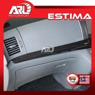 Toyota Estima XR50 ACR50 ACR55 Interior Carbon Front Panel Upper Fiber Design Gear For Estima (2006-