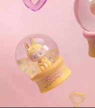 Labubu 水晶球 歡樂 Happiness 有盒有卡 前方高能系列 Big into energy crystal ball popmart 泡泡瑪特