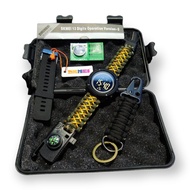 Jam Tangan Pria Custom Paracord Jam Survival