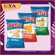 ╱ ✼ ✁ RUFFLES RIDGES POTATO CHIPS 184G