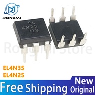 20-100Pcs EL4N25 EL4N35 4N35 4N25 DIP-6 IC Chip In Stock