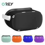 Silicone Protective Cover Shell Case For Oculus Quest 2 VR Headset Head Cover Anti-Scratches For Ocu