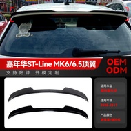 Suitable for 28-2017 Ford Fiesta Carnival ST-Line MK6 MK6.5 Top Wing Tail Modification Parts