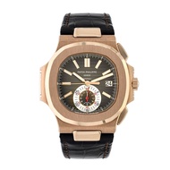 Patek Philippe Patek Philippe Nautilus Tiffany & Co Dial (Reference 5980R-001). A rose gold automati