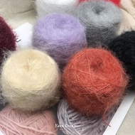 Glitter Fluffy Wool Yarn Hand Knitting Yarn DIY Crochet yarn Cotton yarn Woolen Knit Yarn